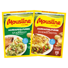 Alle Mousline aardappelpuree